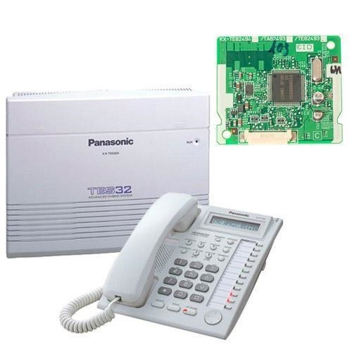 Central PABX Panasonic KX-TES32 - 3 Linhas e 8 Ramais + KX-T7730 +