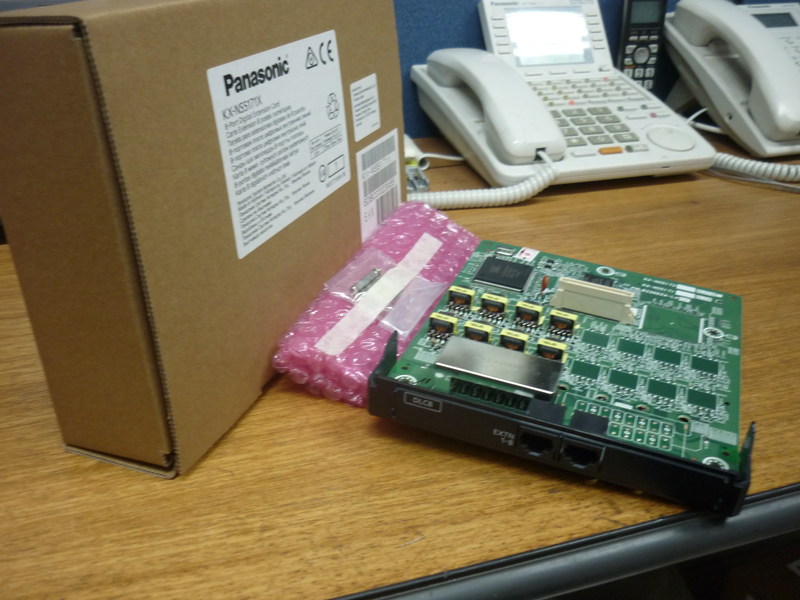 KX-NS 5171 X - Placa Ramal(8) Digital - DLC 8 p/ Sistema Panasonic