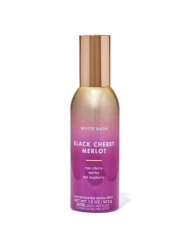 Spray Concentrado de Ambiente Bath and Body Works - Black Cherry Merlot ...