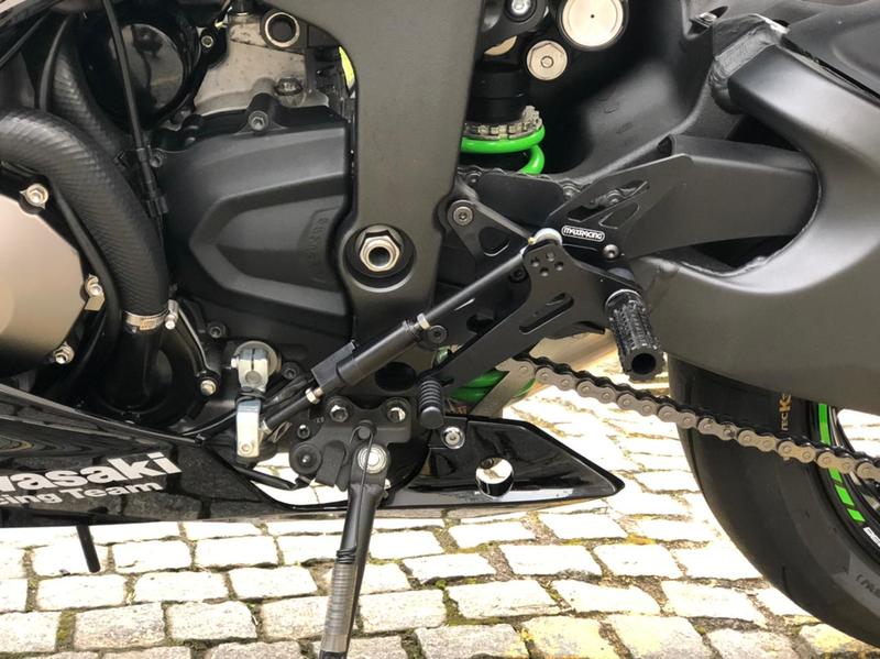 PEDALEIRA ESPORTIVA - KAWASAKI - ZX 636 - SEM QUICK SHIFTER