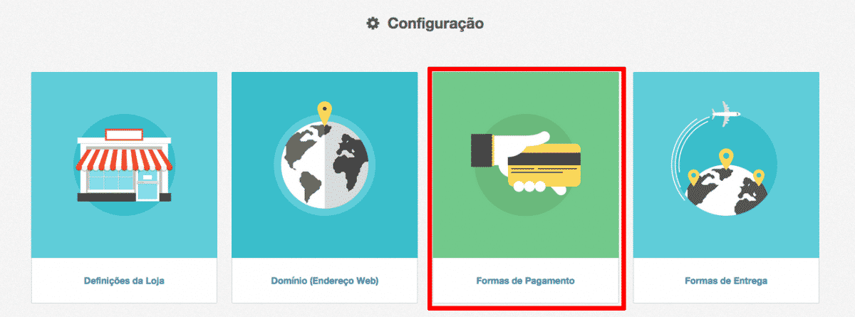 Formas de Pagamento