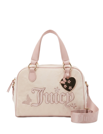 Bolsa de Ombro Juicy Couture Block Party Shoulder Bag Chestnut
