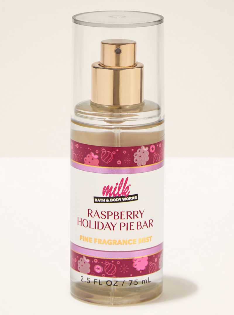 Mini Body Splash Raspberry Holiday Pie Bar Milk Bar Bath & Body