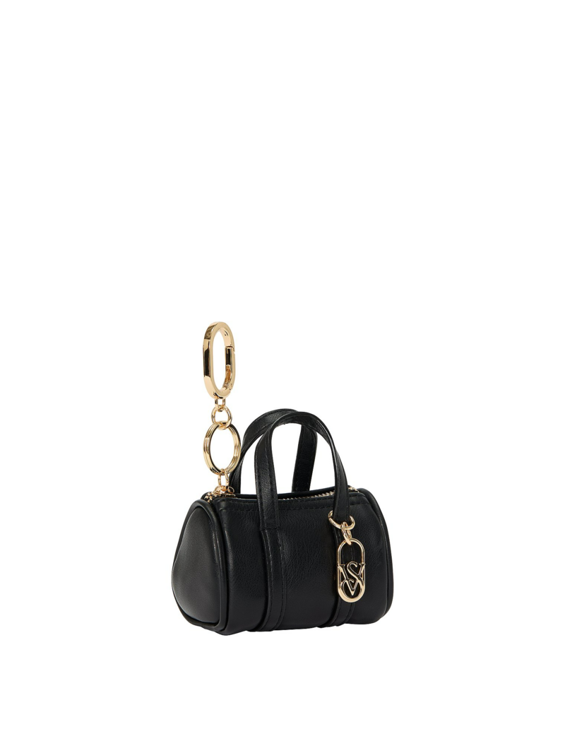 Legend Micro Duffle Bag Charm Keychain Black Victoria's Secret